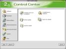 The YaST2 Control Center in SuSE 7.3