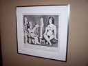 Fallingwater: signed Picasso print in the guest house